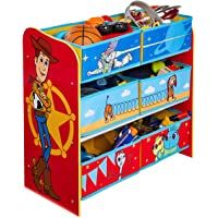 Toy Story 4 Kids Bedroom Toy Storage Unit with 6 Bins by HelloHome- 60cm (H) x 63.5cm (W) x 30cm (D)